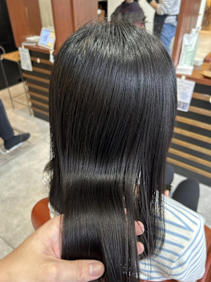 髪質改善です