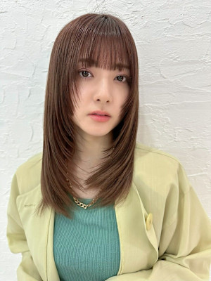 似合わせ小顔カット×フェイスレイヤー　顔タイプ診断つき