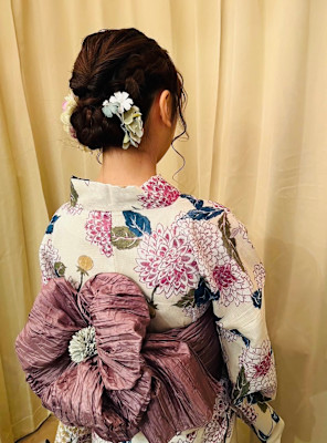 【浴衣・着付】夏祭り/花火大会/大人可愛い浴衣姿で♪