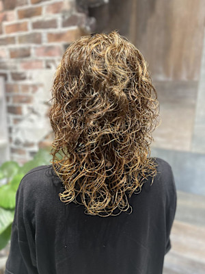 ウェーブ激しめ