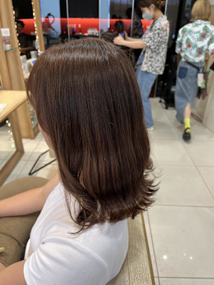 ［なつな］アッシュベージュ/透明感カラー