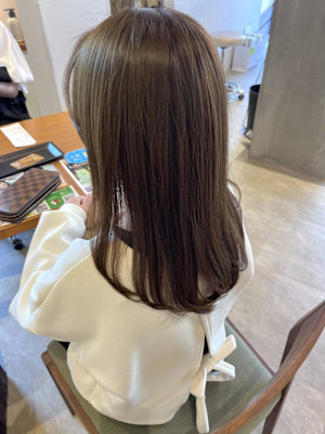 【あんstyle】大人カラー/くすみベージュ