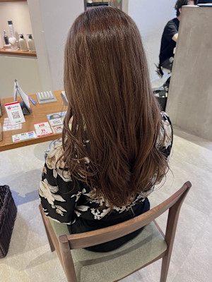 【あんstyle】30代40代ツヤ髪ベージュブラウン！