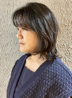 夏のエレガントシースルーミディアム