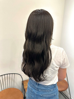 池袋 イルミナカラー ロングヘア 透明感カラー♪