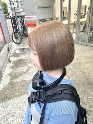 デザインカラー/レイヤーカット/ウェットヘア