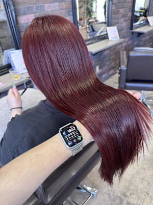 【pignon】チェリーピンク 髪質改善