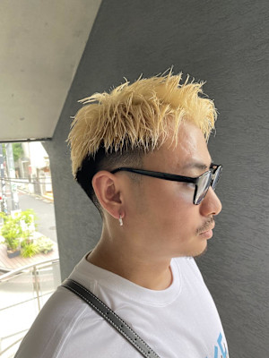 ウルフアッシュブラックカルマパーマベリーショート