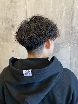 マッシュ×ツイストスパイラルパーマ