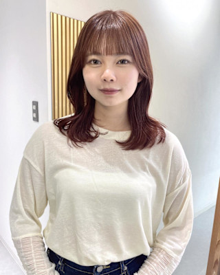 【rizu】#ブリーチ1回 #オレンジカラー