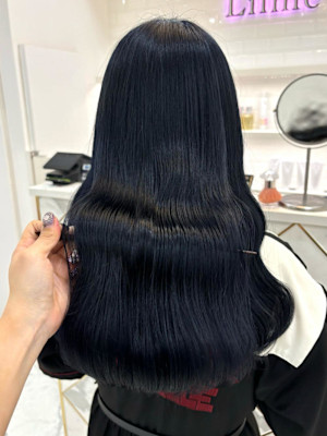 ブリーチでできるブルーブラック＊まゆ