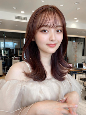 美髪/髪質改善/韓国/エアリーロング/ナチュラルレイヤー