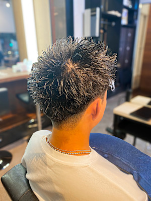 【IRIE HAIR赤坂】スパイキーショート×メンズカット