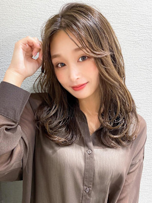 美髪/髪質改善/韓国/切りっぱなしボブ/フェイスレイヤー