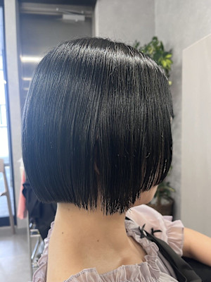 ブリーチなし☆ブルーカラー