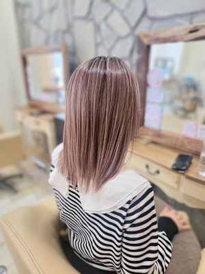 ピンクミルクティー