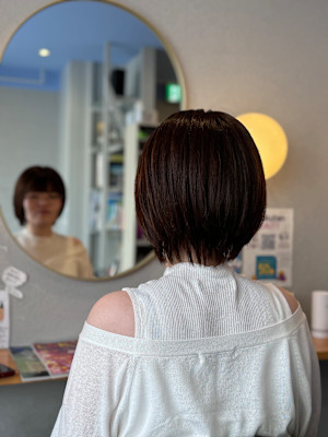 #クールショート　#大人ガーリー　#フェミニンベージュ