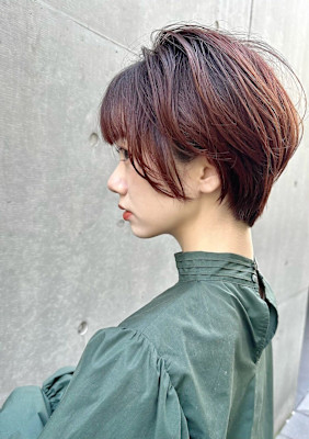 大人可愛いショートボブ×パーマ銀座/有楽町30代40代50代