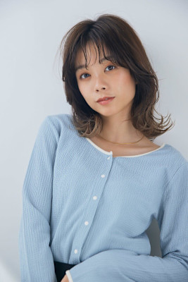 外はねボブ×オリーブカラー【池袋・池袋東口】