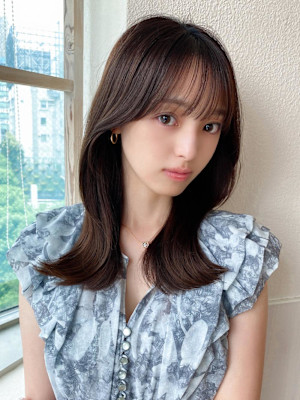 美髪/髪質改善/韓国/エアリーロング/ナチュラルレイヤー