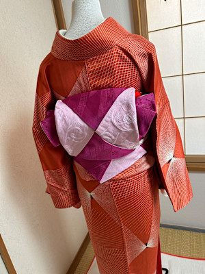 訪問着着付け＆ヘアセット