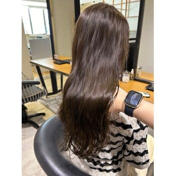 透明感オリーブカラー【acala吉祥寺】