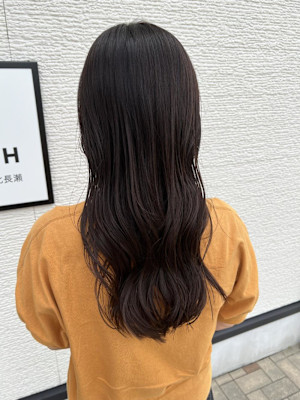 ほんのりピンクブラウン