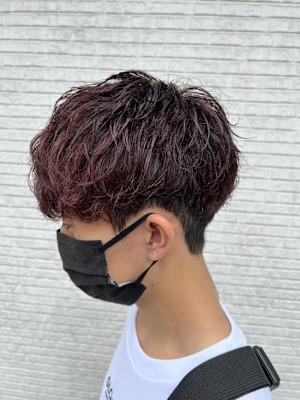 マッシュ×チェリーレッド