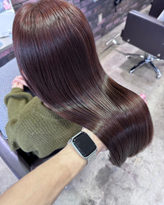 【pignon】ラベンダーピンク　髪質改善