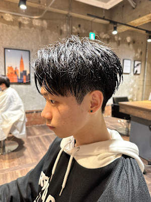 刈り上げマッシュショート