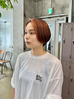 オレンジブラウン