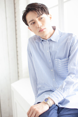 短髪/ツーブロック/アップバング/サイドパート