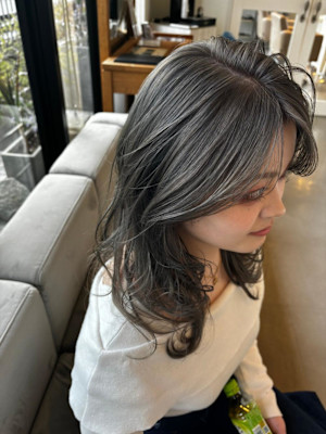 ケアブリーチ/グレージュカラー