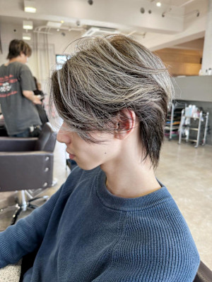 【pignon】メンズバレイヤージュ  ハイライト