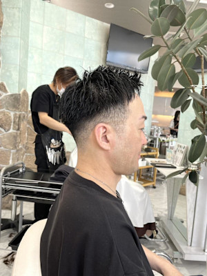 メンズショート／フェード