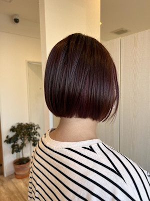 ミニボブ/暖色