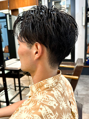 【IRIE 福岡】中華ヘア×センターパート