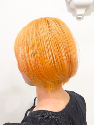 多色塗り立体感シャーベットオレンジ