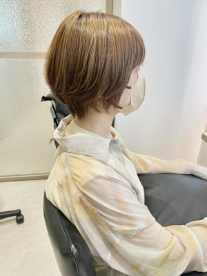 ナチュラルショートヘア
