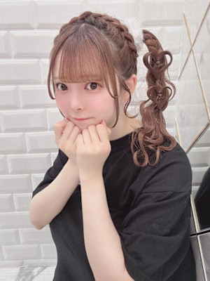 あみかちゅ×ハートサイドポニー＊まる