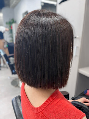 酸性ストレートとカラーをしたい人の注意点