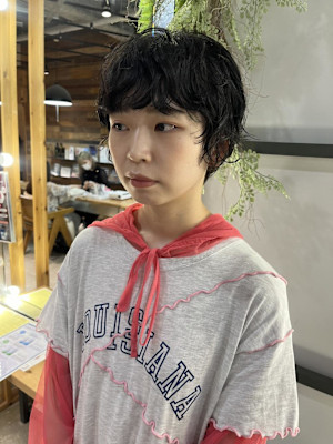 short パーマ