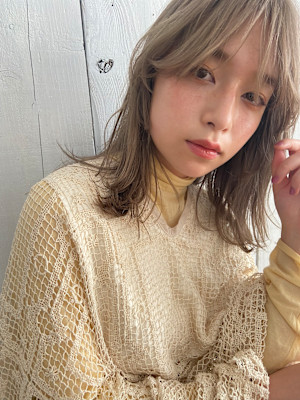 MILK/MURIEL×ブリーチカラー