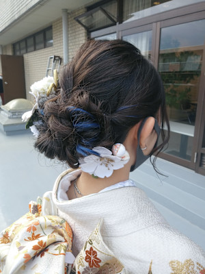 成人式 振袖着付け＋ヘアセット