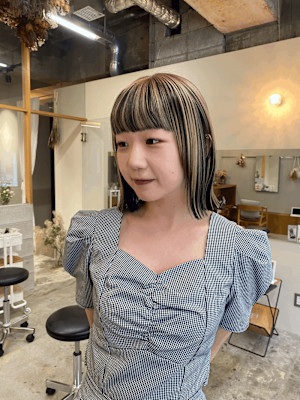 《花屋併設》アンブレラカラー　