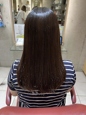 髪質改善ストレート