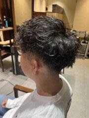 フェードパーマ