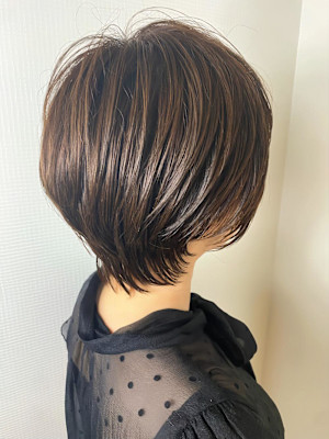 大人可愛いショートウルフ