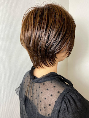 大人可愛いショートヘア