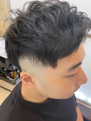 スキンフェード×シャドーフェード